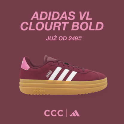 KULTOWY MODEL W CCC!  ADIDAS VL COURT BOLD!